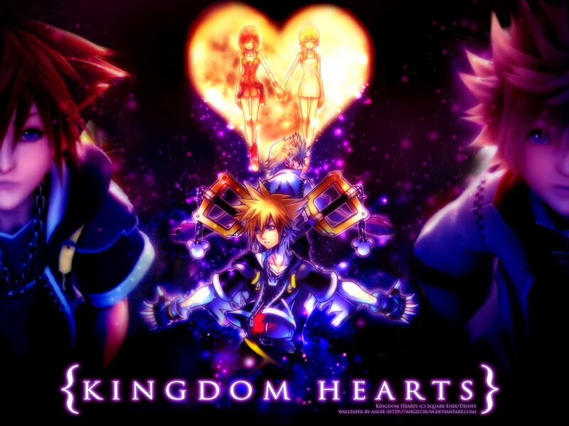 Kingdom Hearts Characters — Purple, Dramatic