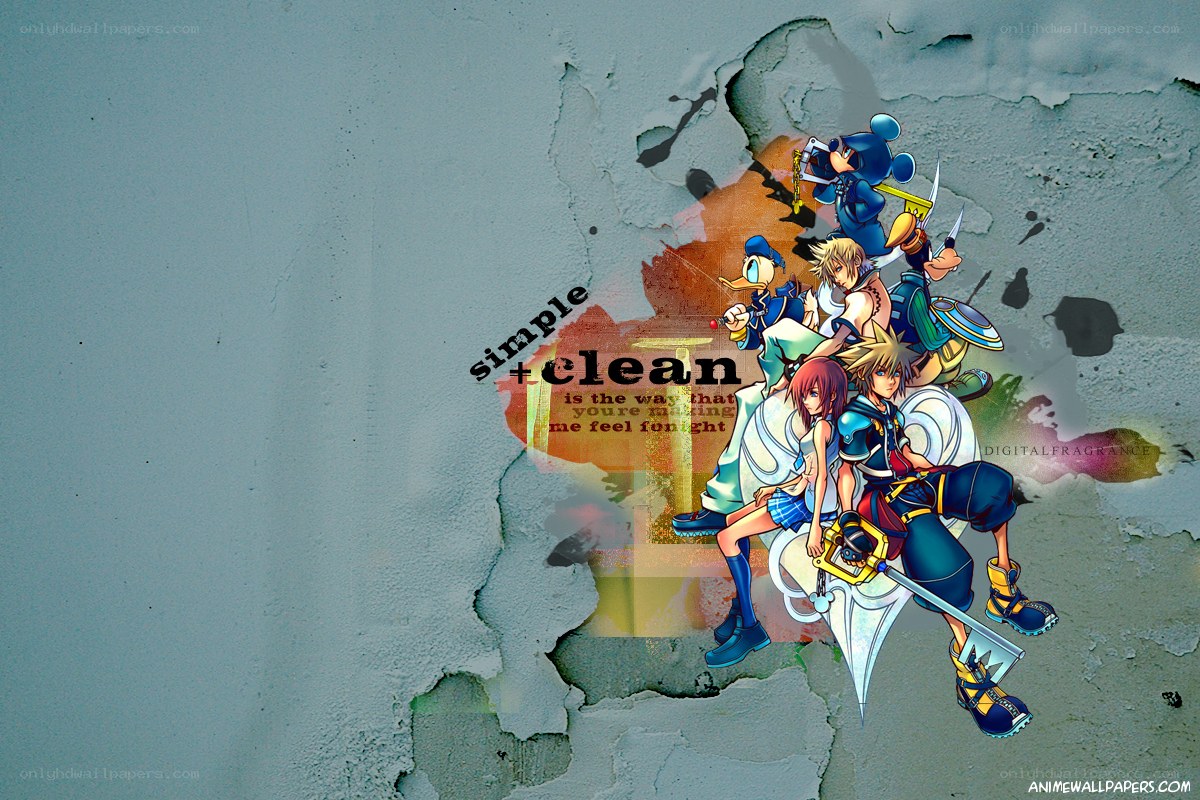 Kingdom Hearts characters wallpaper