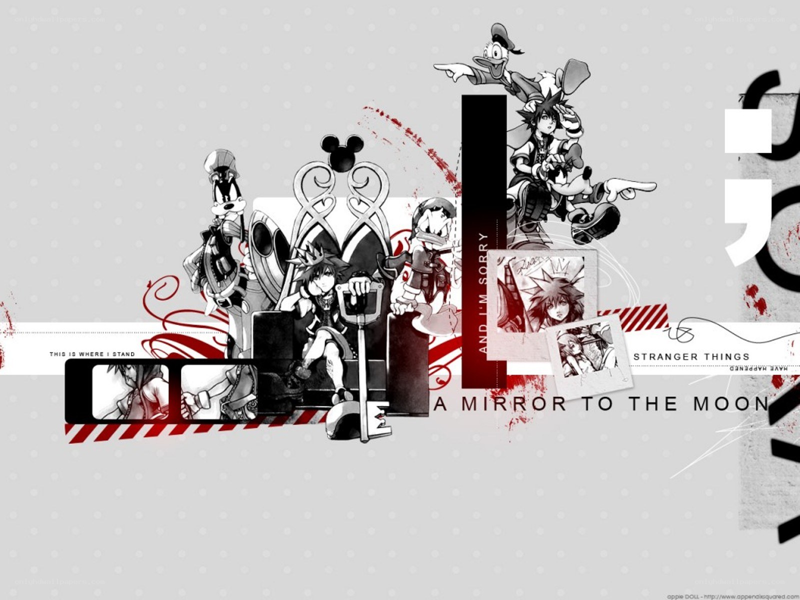 Kingdom Hearts collage art