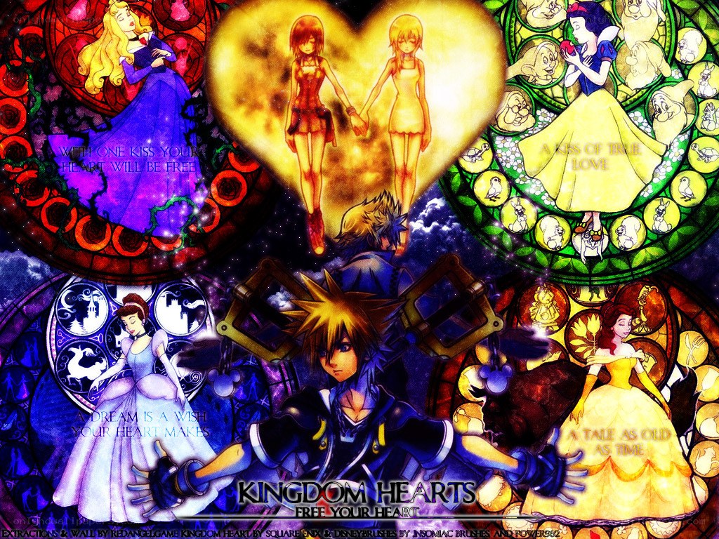 Kingdom Hearts collage art