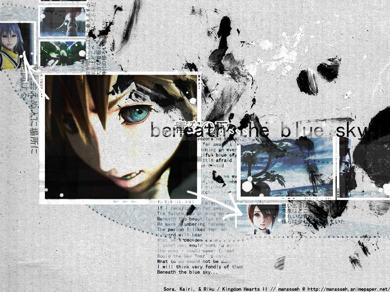 Kingdom Hearts collage art