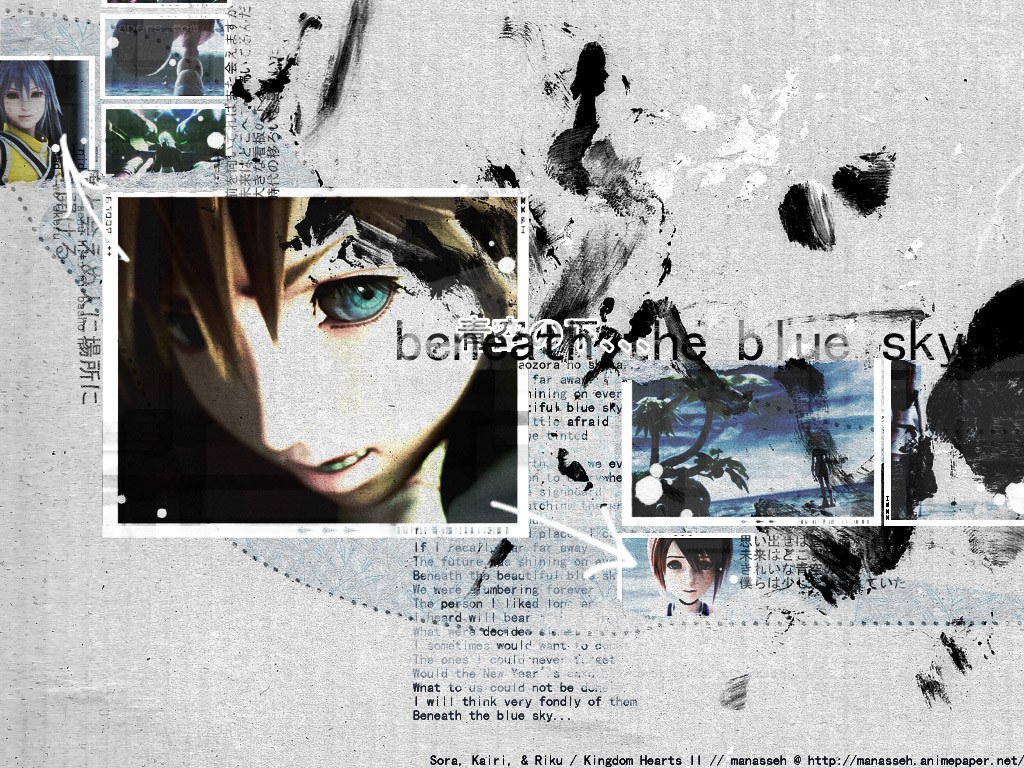 Kingdom Hearts collage art
