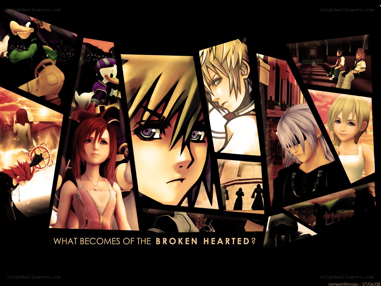 Kingdom Hearts collage art