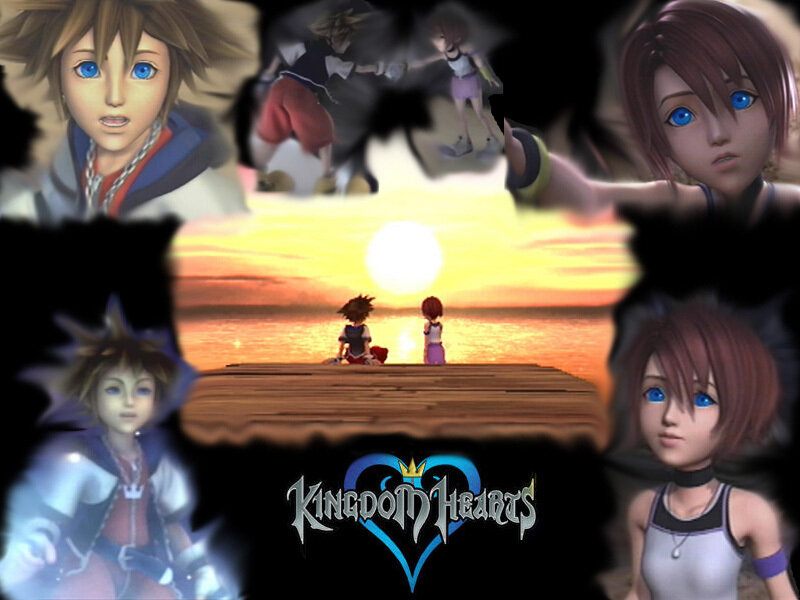 Kingdom Hearts collage artwork