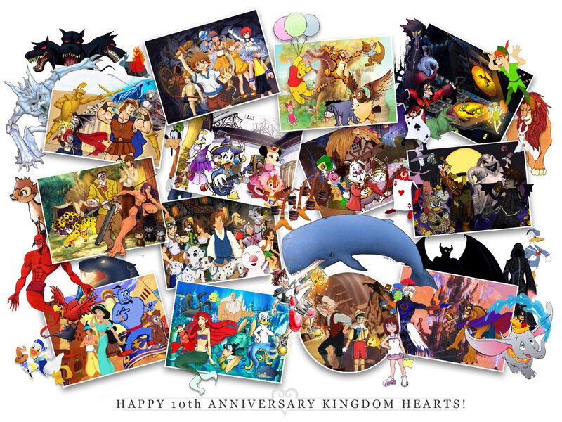 Kingdom Hearts Collage