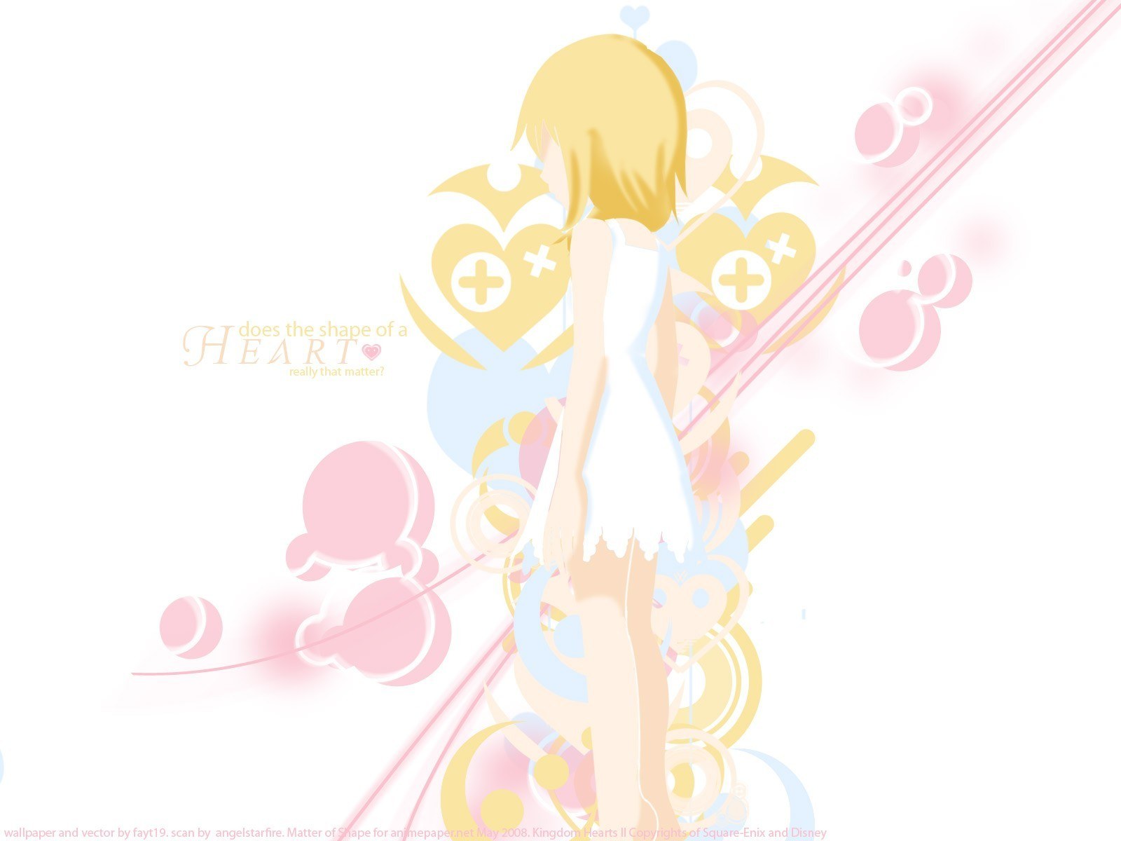 Kingdom Hearts II character art