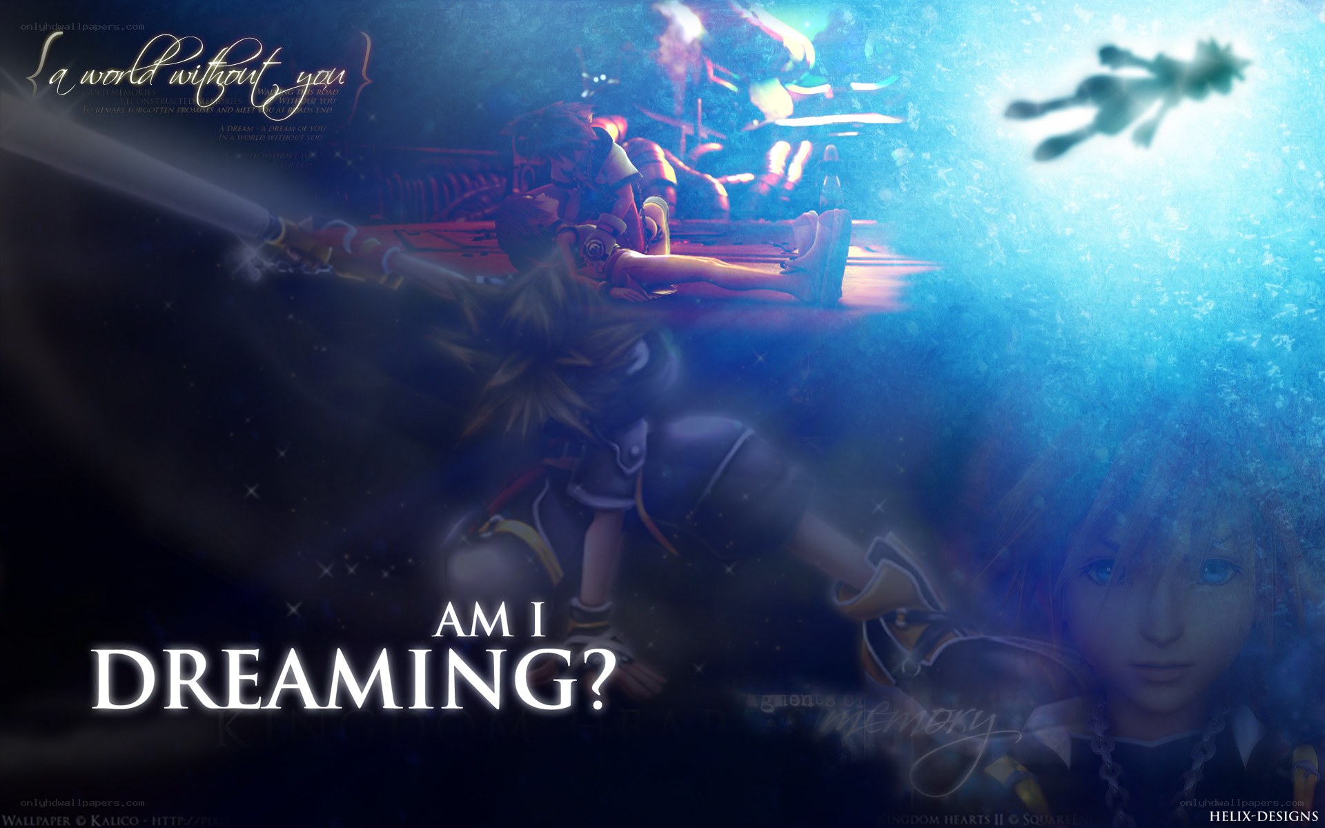 Kingdom Hearts II dream scene