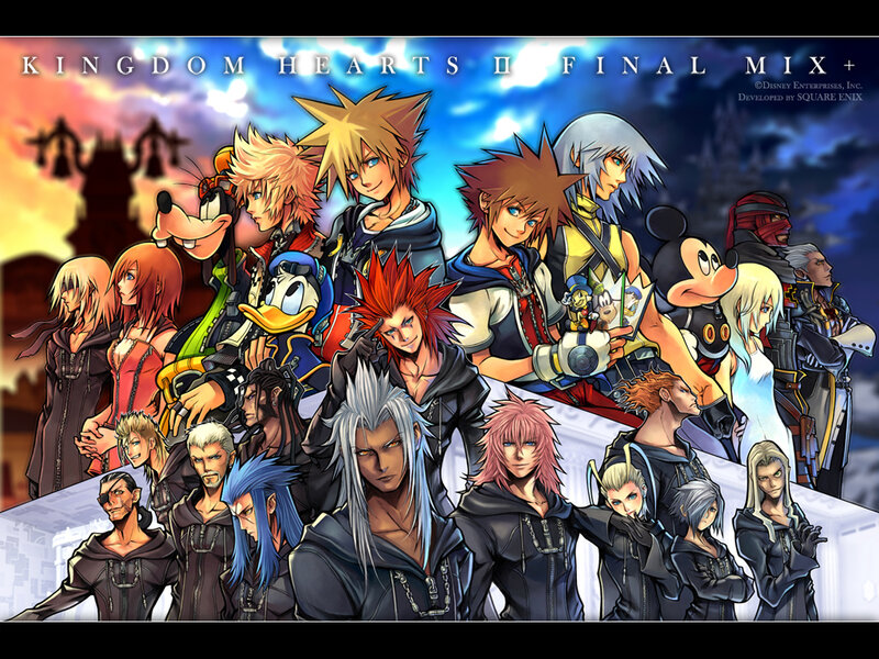 Kingdom Hearts II Final Mix+ cast