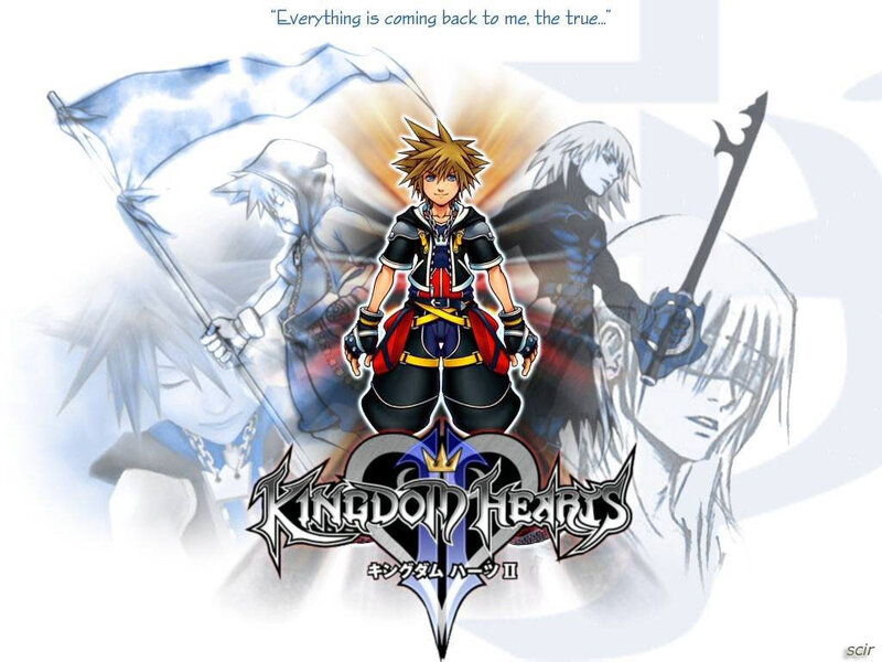 Kingdom Hearts II promotional art