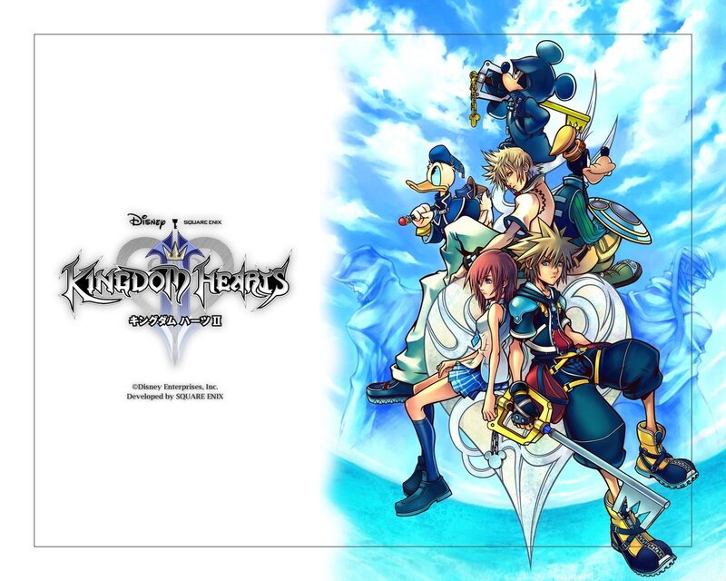 Kingdom Hearts II promotional art