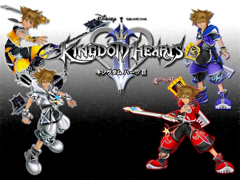 Kingdom Hearts II promotional art