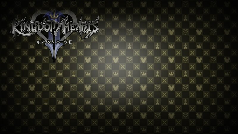 Kingdom Hearts II title screen