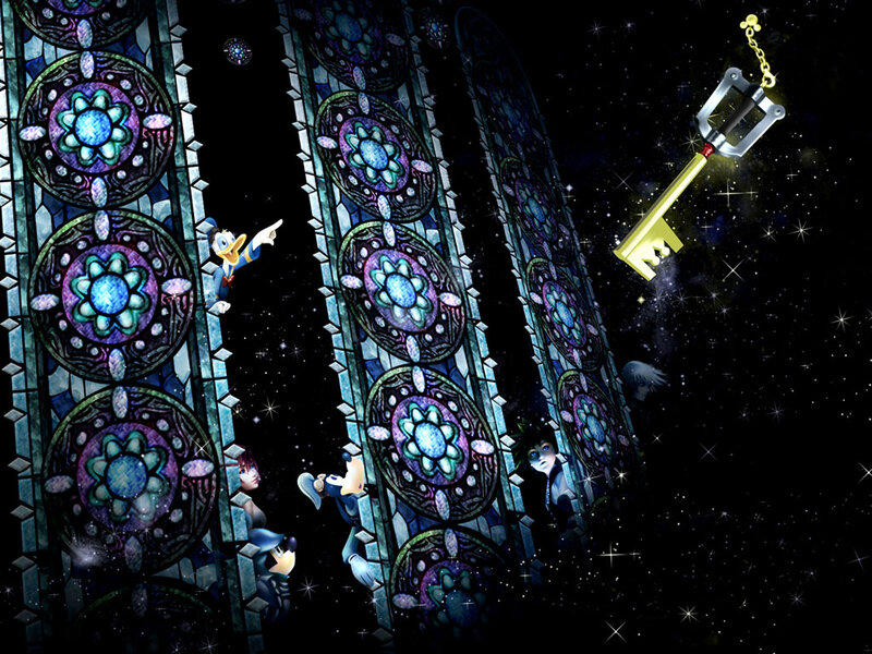 Kingdom Hearts keyblade scene
