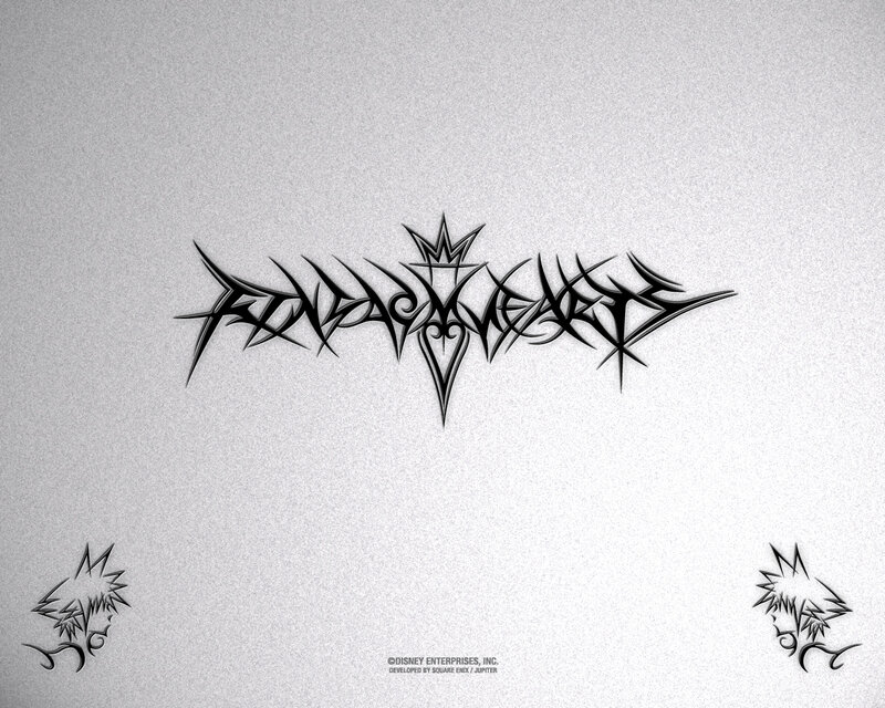 Kingdom Hearts logo art