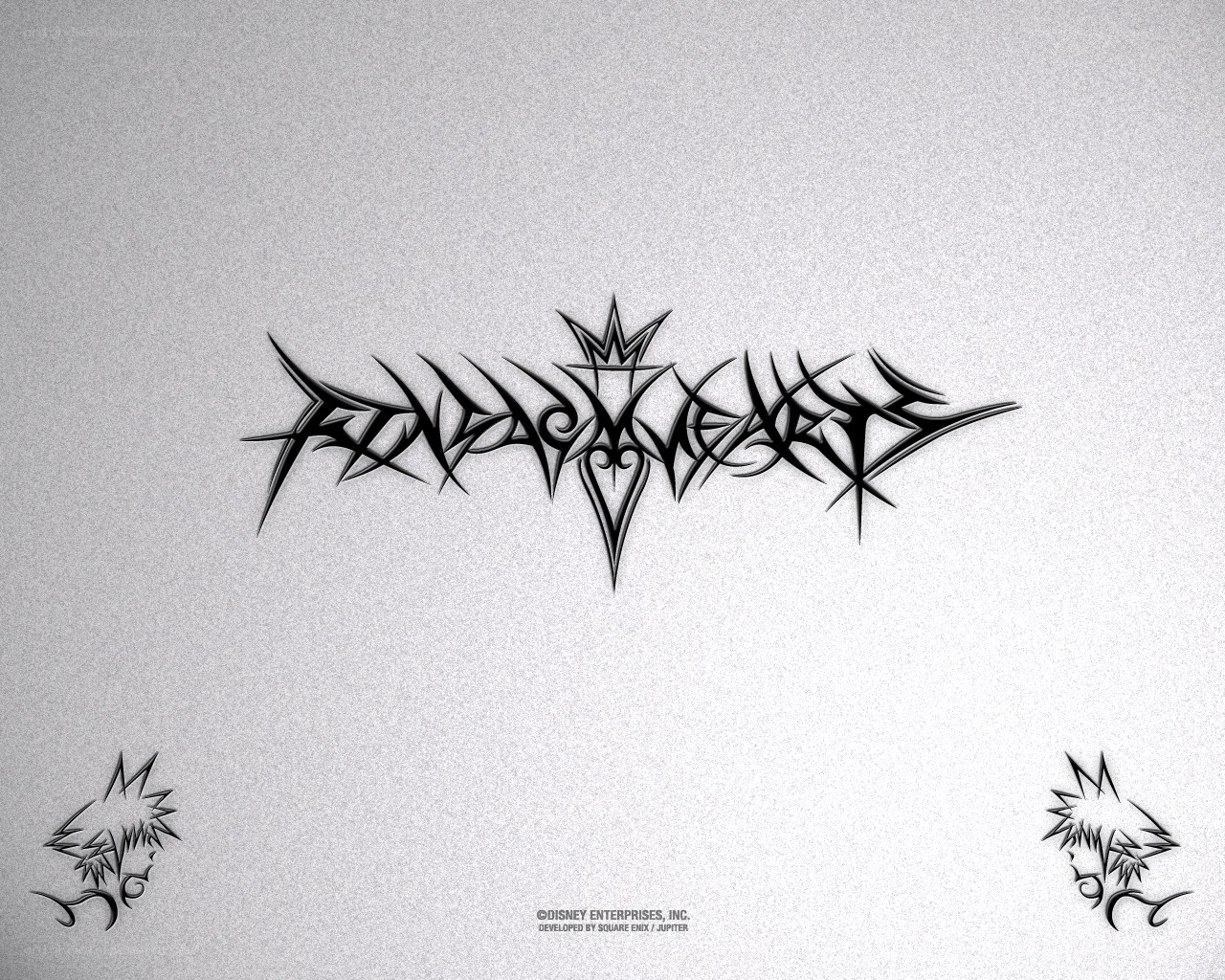 Kingdom Hearts logo art