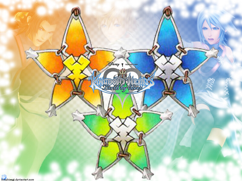 Kingdom Hearts Logo — Blue