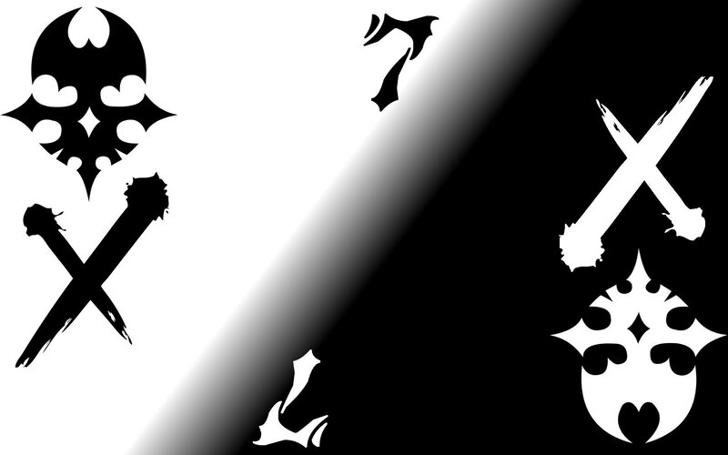 Kingdom Hearts Organization XIII symbols
