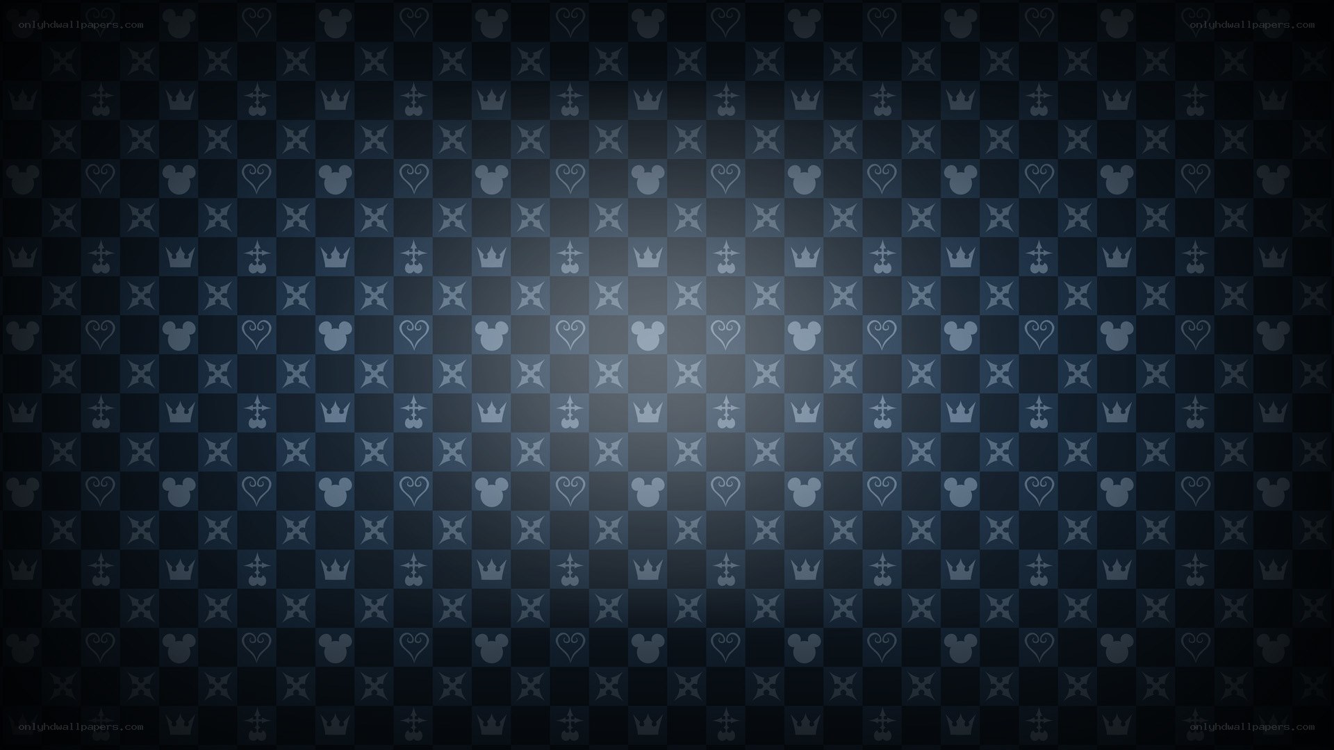 Kingdom Hearts pattern background