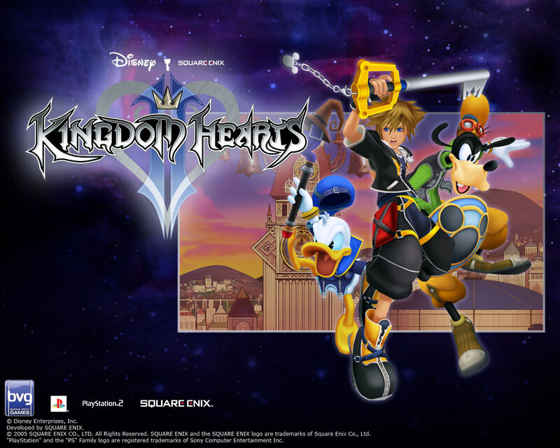 Kingdom Hearts promotional art