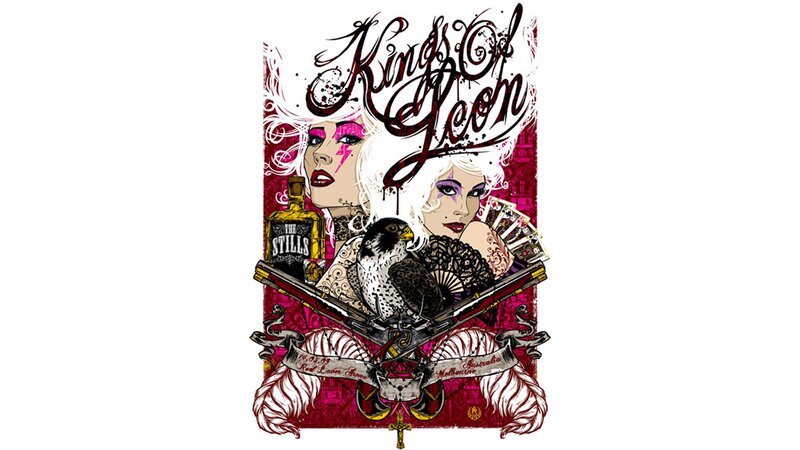 Kings of Leon concert poster