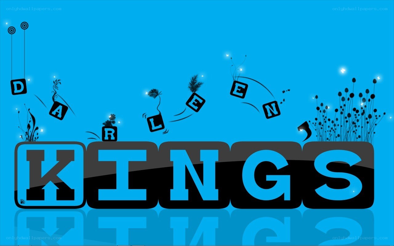 Kings text design