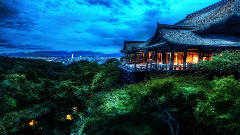 Kinkaku-ji Temple — Blue