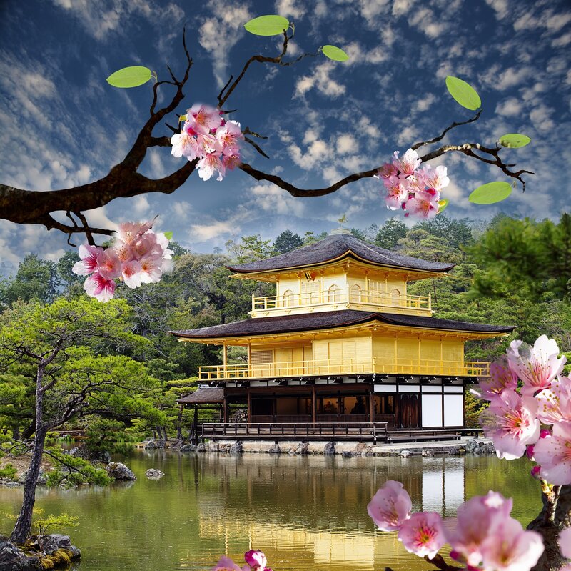 Kinkaku-ji Temple — Gold