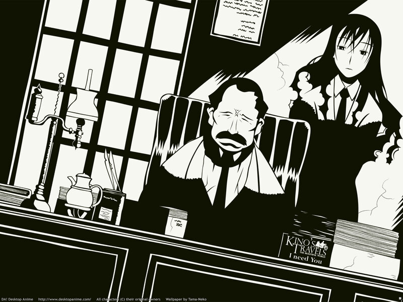 Kino's Travels scene