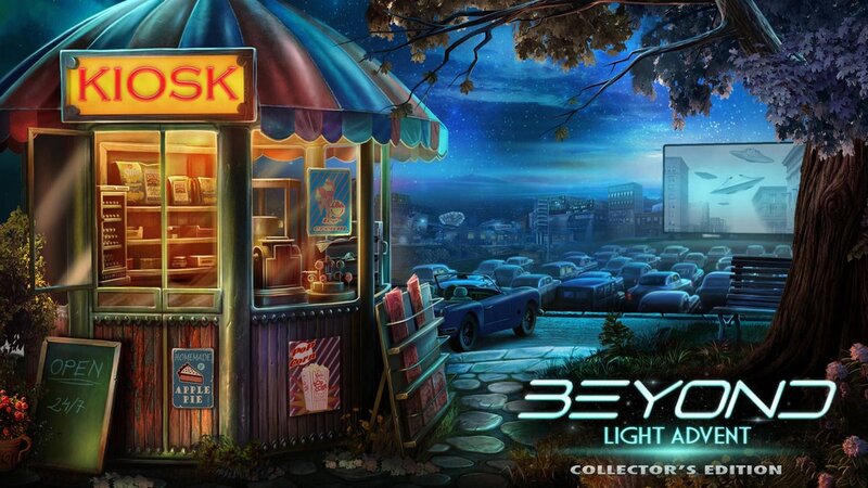 Kiosk at Drive-in Theater