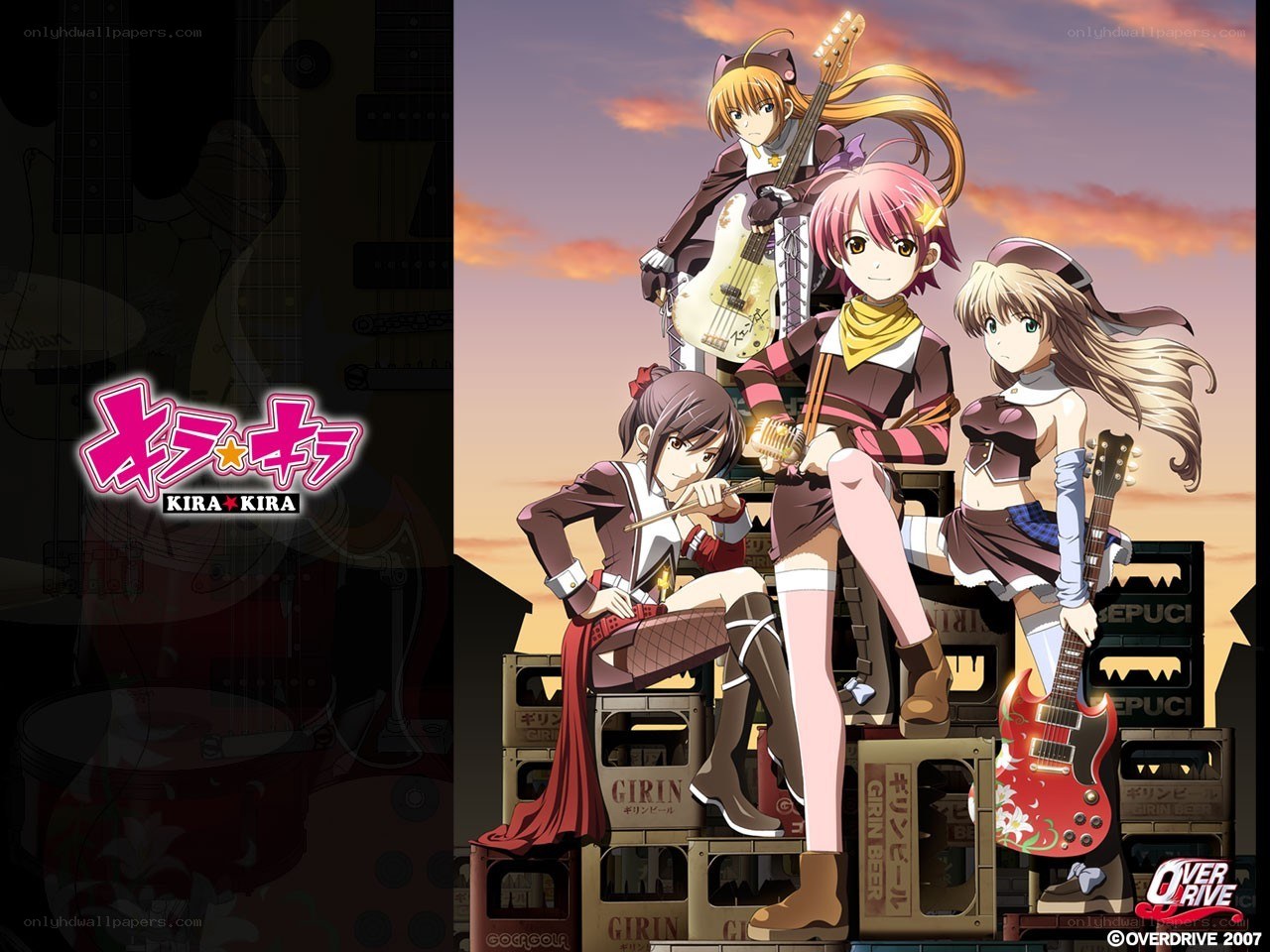 Kira Kira anime group