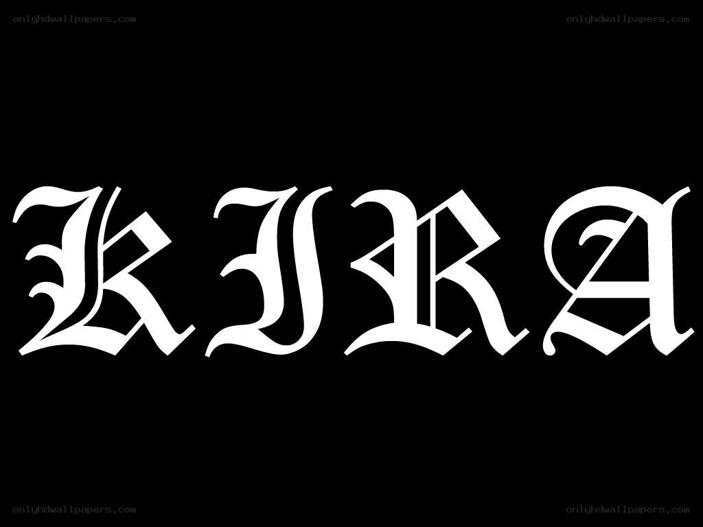 KIRA text logo