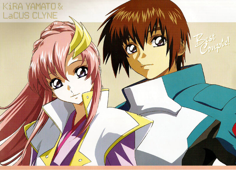 Kira Yamato and Lacus Clyne