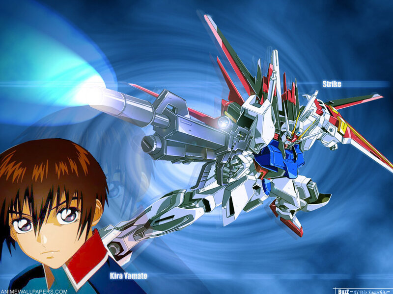 Kira Yamato and Strike Gundam