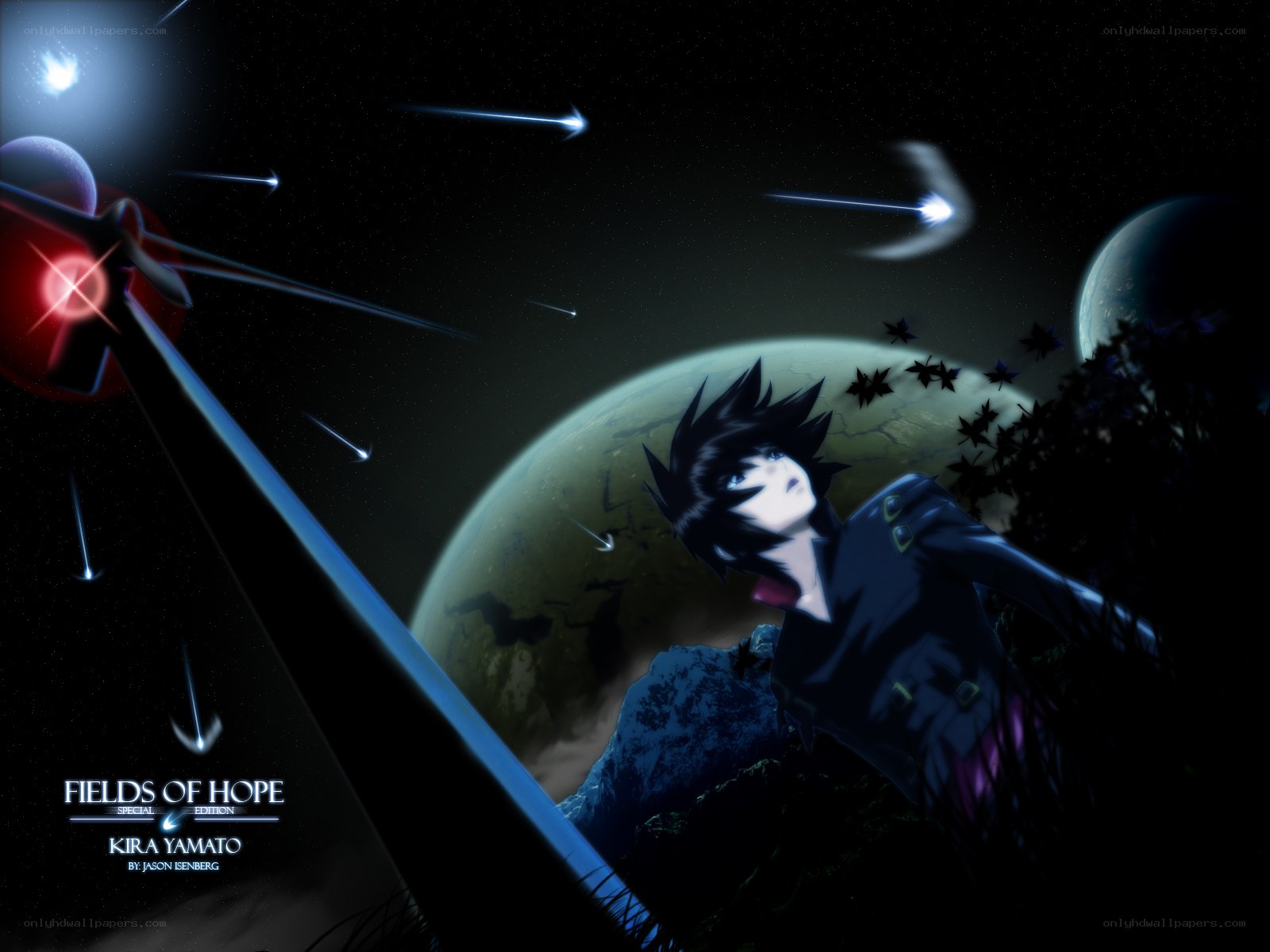 Kira Yamato in space