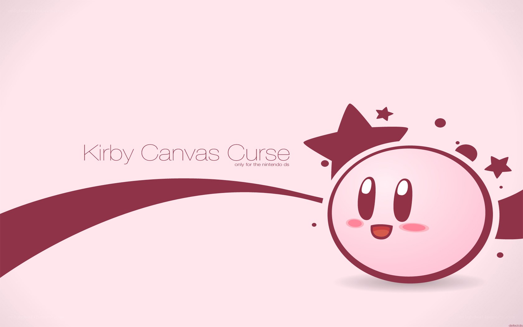Kirby Canvas Curse artwork