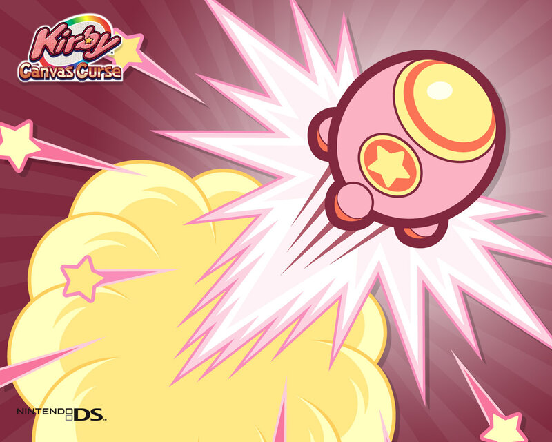 Kirby Canvas Curse artwork