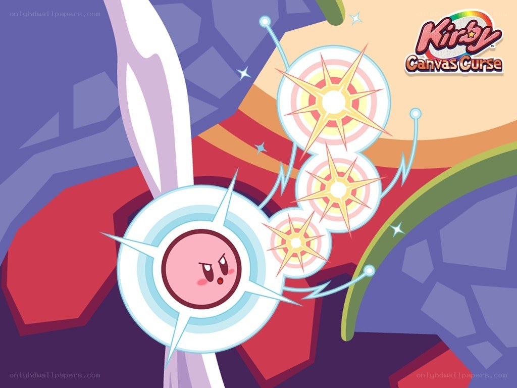 Kirby Canvas Curse artwork