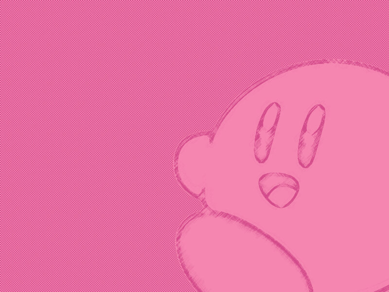 Kirby Character Face — Pink