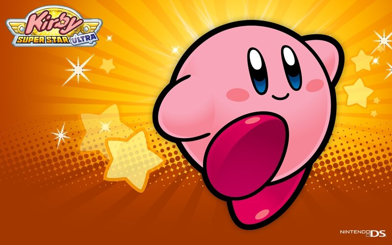 Kirby Character — Pink, Energetic
