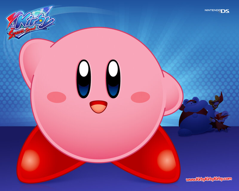 Kirby Character — Pink, Playful