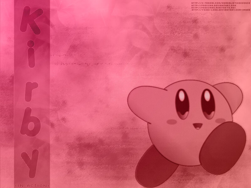 Kirby Character — Pink