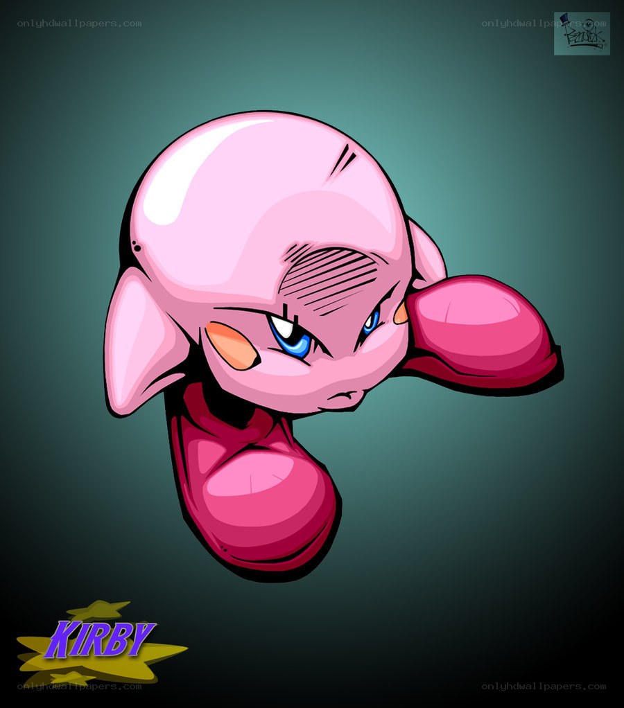 Kirby character portrait