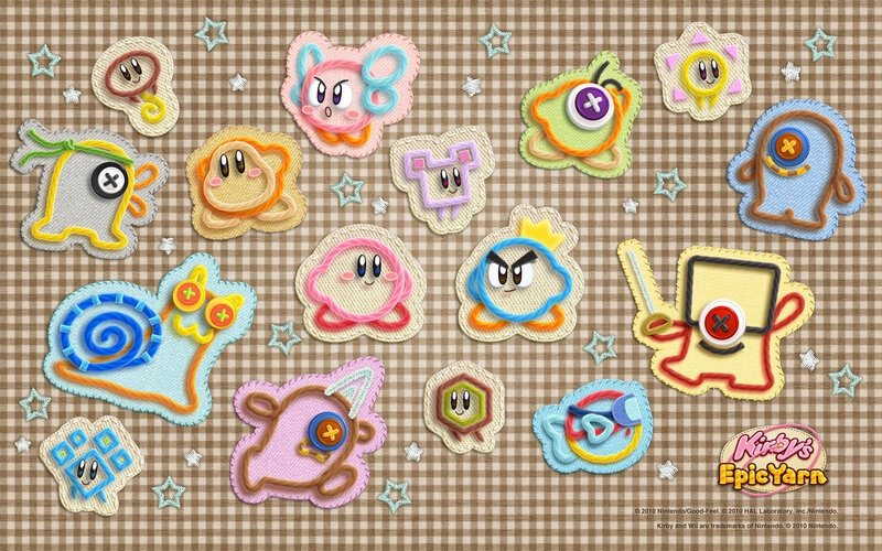 Kirby Characters as Patches
