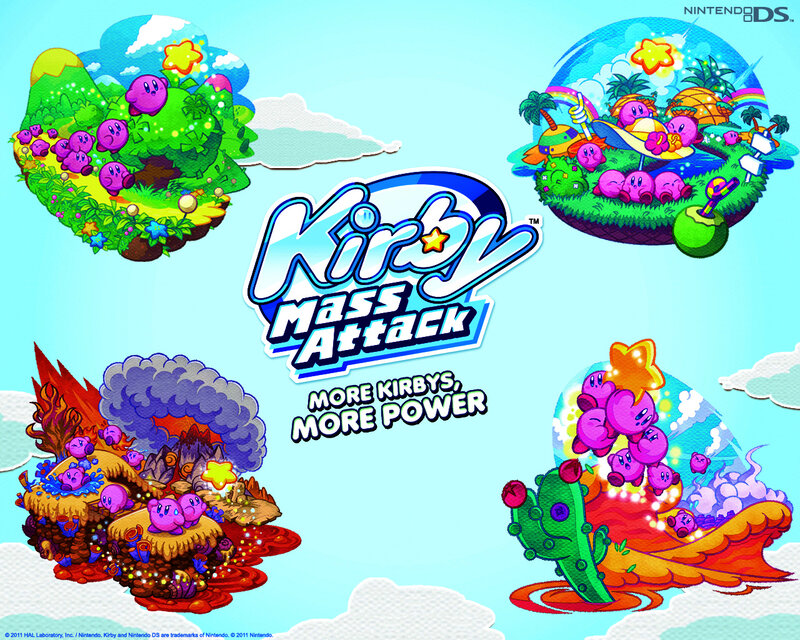 Kirby Characters on Islands