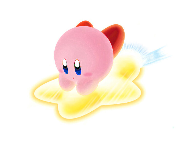 Kirby flying with star power