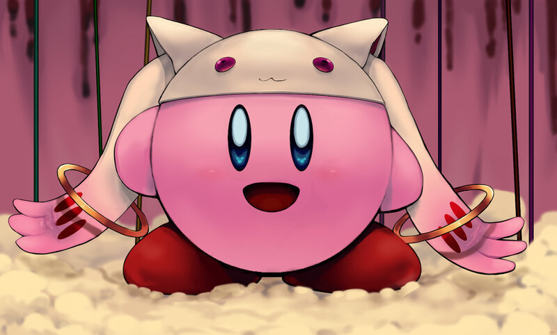Kirby in a Cage