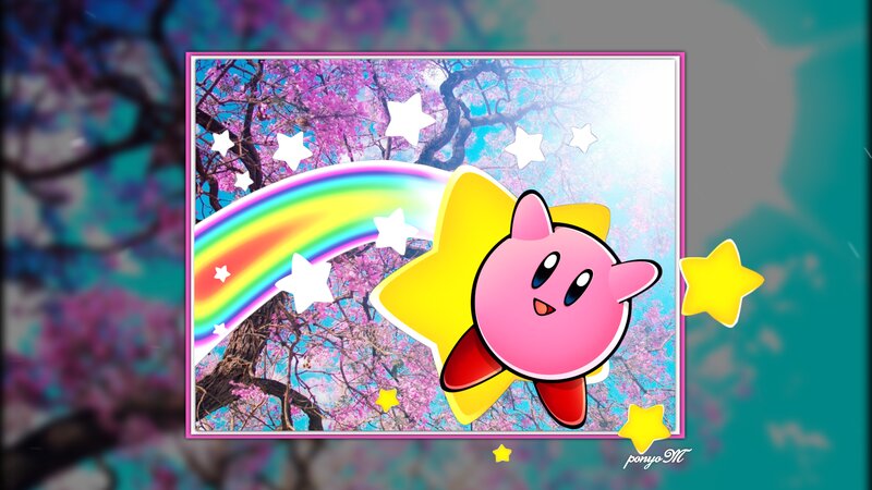 Kirby in a Star