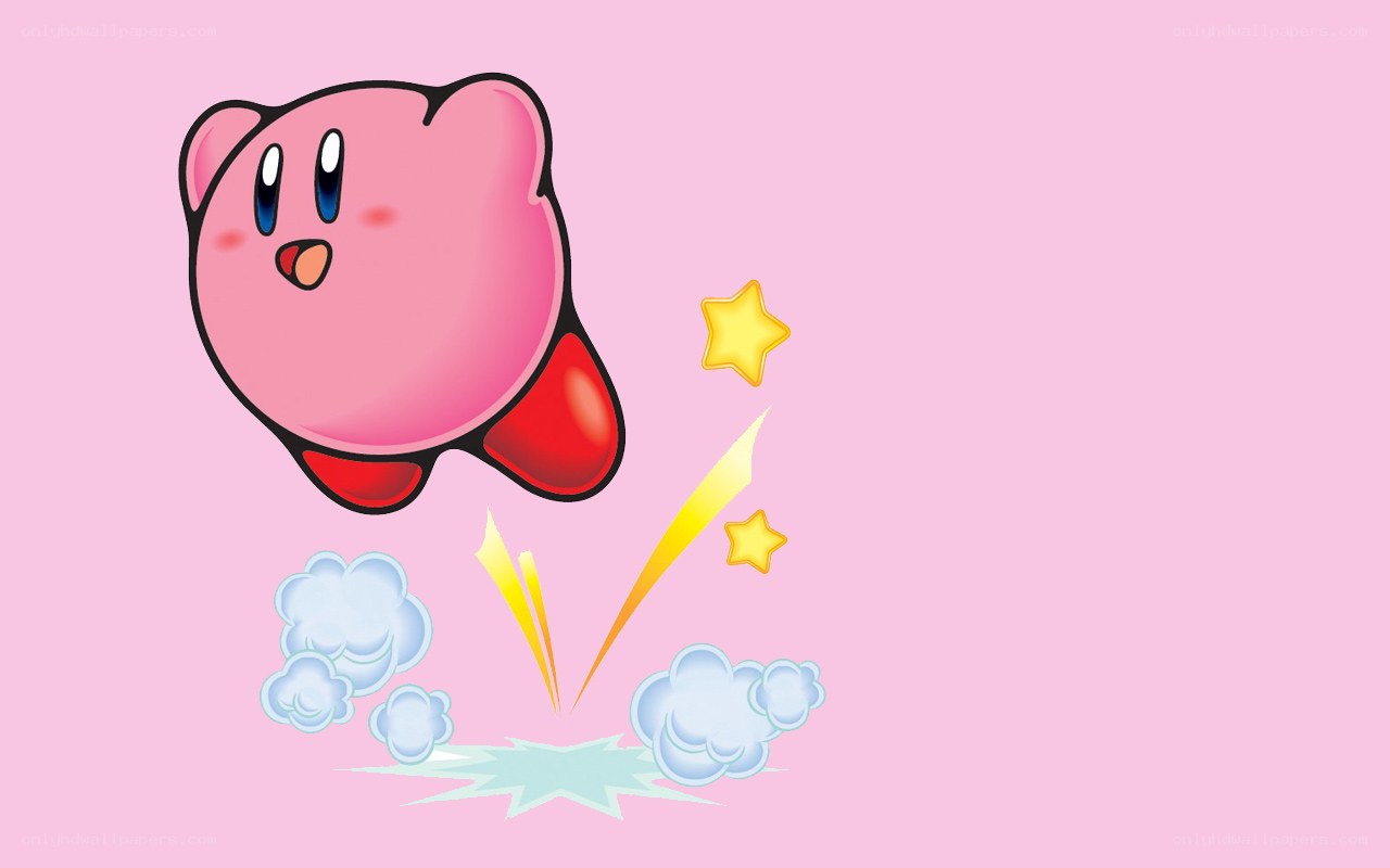 Kirby in action
