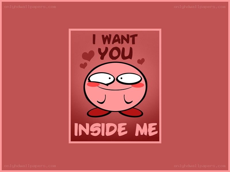Kirby love message
