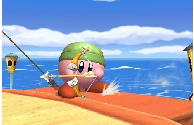 Kirby on a Boat